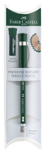 Faber Castell FC-119037 Potlood Faber-Castell 9000 Perfect Pencil In Geschenketui