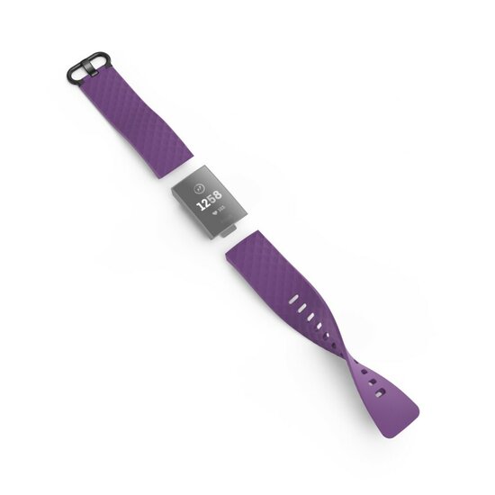 Hama Polsband Voor Fitbit Charge 3/4 Vervangend Horlogebandje Universeel Pa.