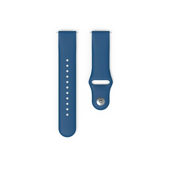 Hama Polsband Voor Fitbit Versa 2/Versa (Lite) Vervangende Sil. Polsband Blauw