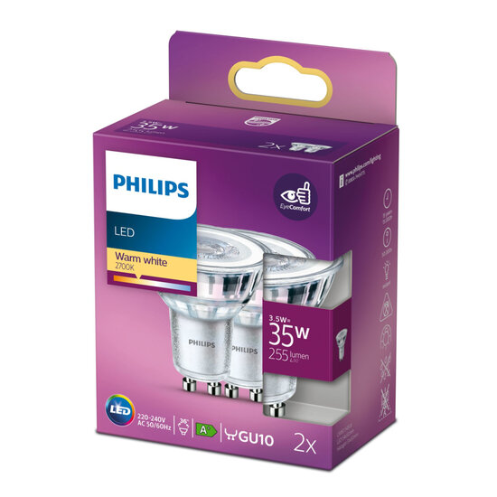 Philips Led Cl Ww 230v Nd 35w Gu10