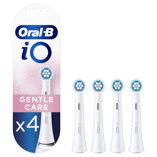 Oral-B IO Gentl-e Buis Care Opzetborstels Wit 4 Stuks