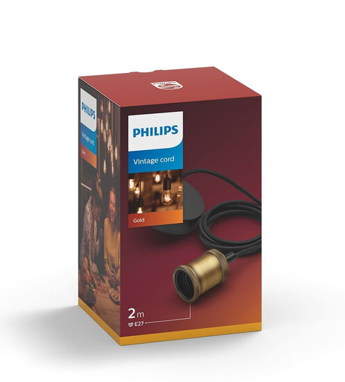 Philips Vintage Cord 1x60w Gold