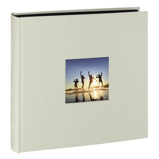 Hama Album XL Fine Art 30x30 Cm 100 Zwarte Pagina&#039;s Krijt