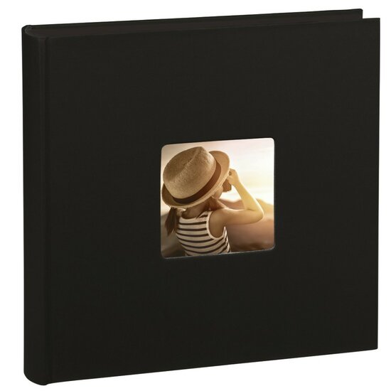 Hama Album XL Fine Art 30x30 Cm 100 Zwarte Pagina&#039;s Zwart