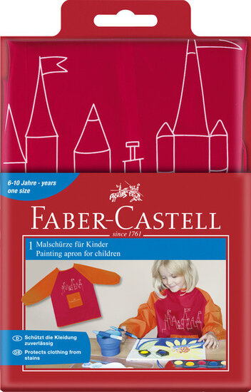 Faber Castell FC-201204 Verfschort Faber-Castell Rood/oranje