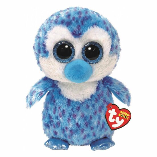 TY Beanie Boos Knuffel Pingu&iuml;n Tony 15 cm