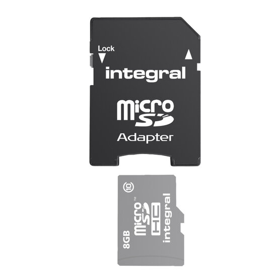 Integral Kaart Adapter Micro-sd -&gt; Sd