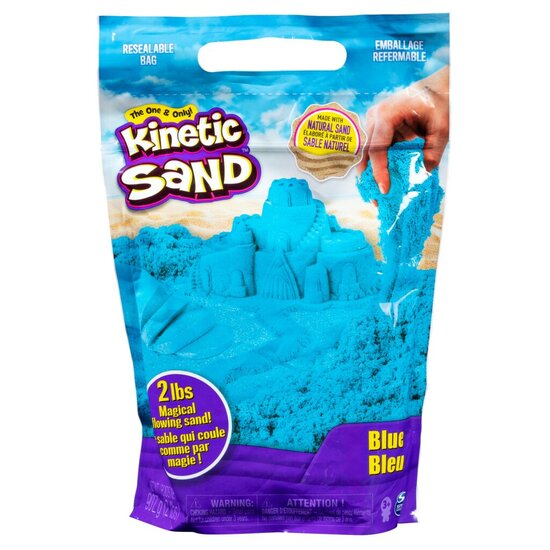 Kinetic Sand Colour Sand Bag Blauw 907g