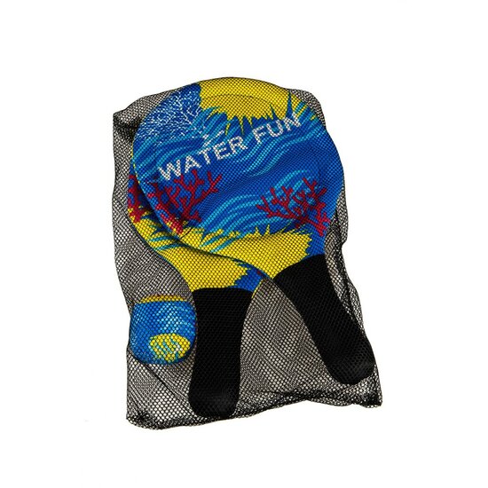 Summertime Water Fun Soft Beach Ball Set Blauw/Geel