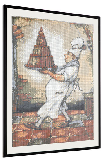 Grafix Diamond Painting Anton Pieck Bakker 40x50cm