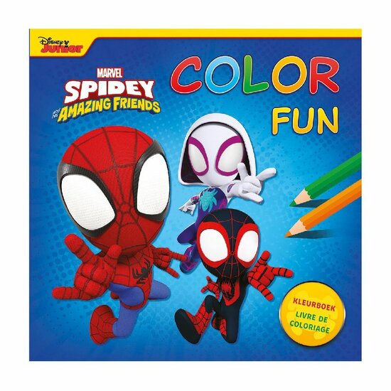 Marvel Spidey and Friends Color Fun Kleurboek