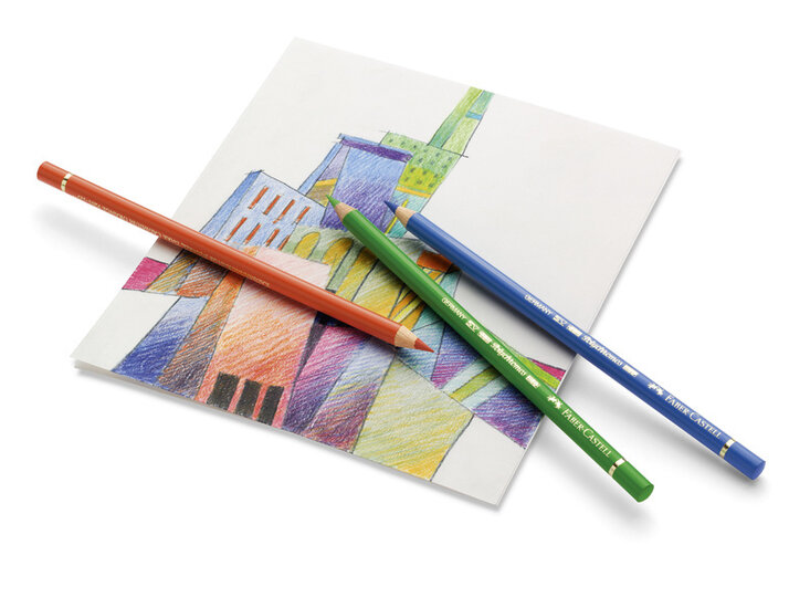 Faber Castell FC-110024 Kleurpotlood Polychromos Etui &agrave; 24 Stuks