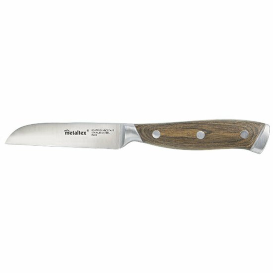 Metaltex Heritage Keukenmes 21 cm Hout/RVS