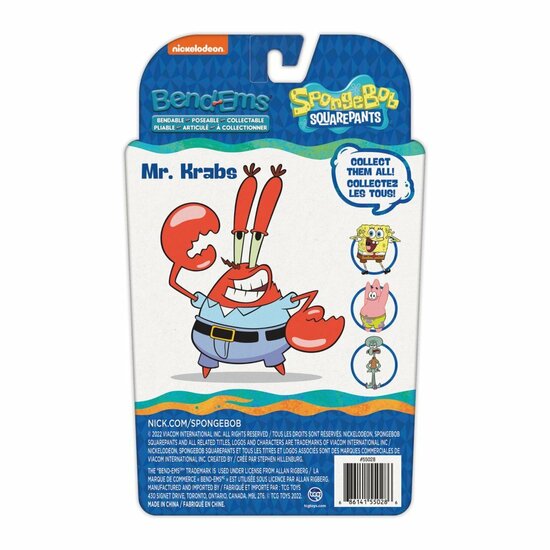 Bend-Ems Spongebob Meneer Krabbs