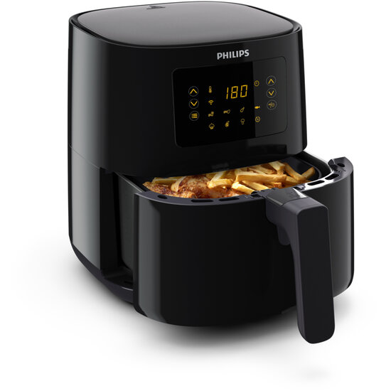 Philips HD9255/90 Essential App Connect Airfryer 4.1L 1400W Zwart