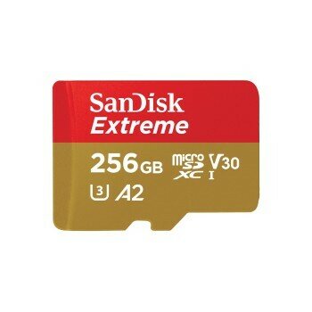 Sandisk MicroSDXC Extreme 256GB 190/130 Mb/s - A2 - V30