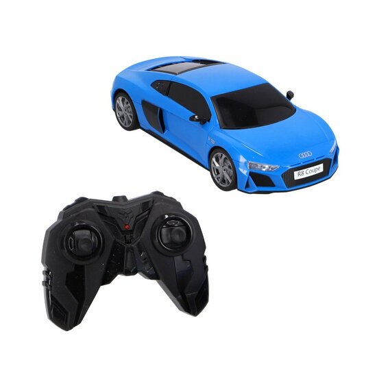 RC Audi Audi R8 V10 Coup&eacute; 1:16 + Licht Blauw