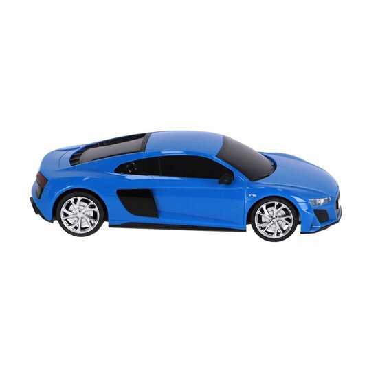 RC Audi R8 V10 Coup&eacute; 1:24 + Licht Blauw