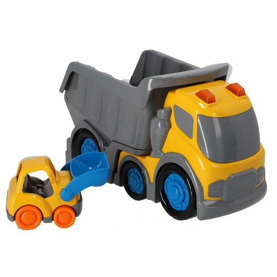 KiddyGo Dump Truck 31 cm + Licht en Geluid