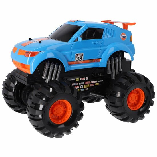 Mega Monstertruck 1:8 Blauw