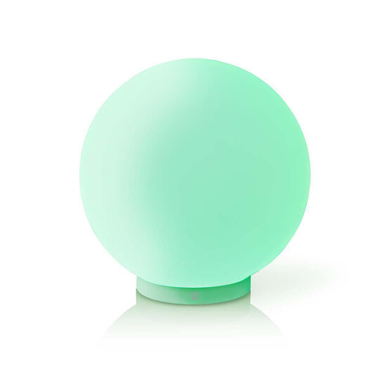 Nedis WIFILM10CWT Smartlife Stemmingslamp Wi-fi Rond Diameter: 200 Mm 360 Lm Koel Wit / Rgb / Warm Wit 2700 - 6500 K 5 W Glas