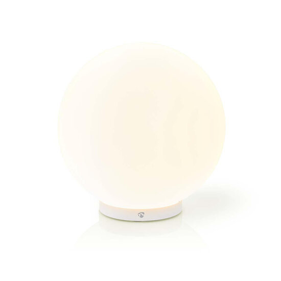 Nedis WIFILM10CWT Smartlife Stemmingslamp Wi-fi Rond Diameter: 200 Mm 360 Lm Koel Wit / Rgb / Warm Wit 2700 - 6500 K 5 W Glas