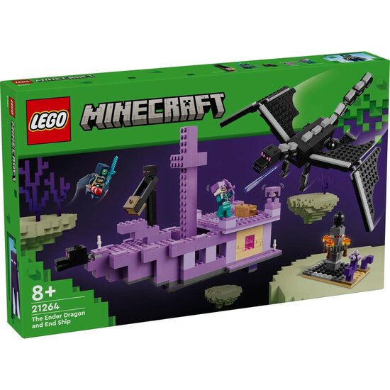 Lego 21264 Minecraft De Enderdraak En End-Schip