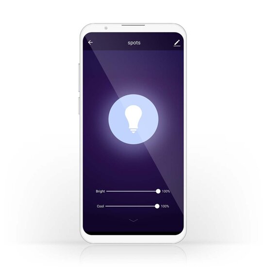 Nedis WIFILRW30E27 Smartlife Led Bulb Wi-fi E27 806 Lm 9 W Warm To Cool White Energieklasse: F Android&trade; / Ios Peer