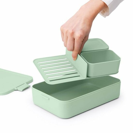 Brabantia Make &amp; Take Bento Lunchbox L Jade Groen