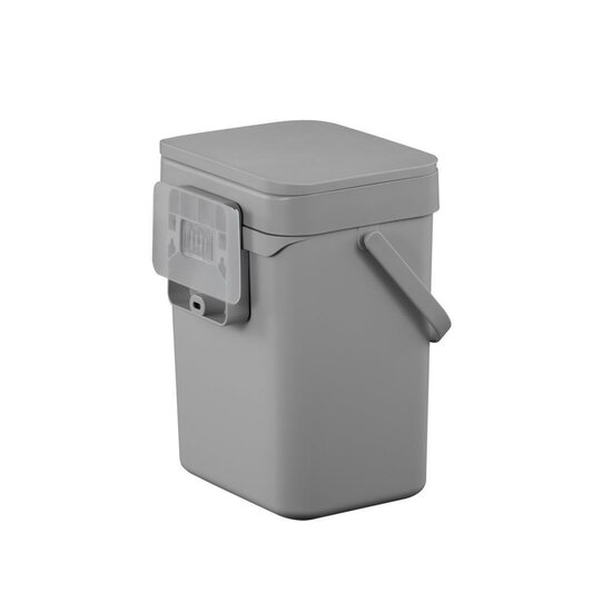 EKO Puro II Foodwaste Caddy Afvalemmer 5L Grijs