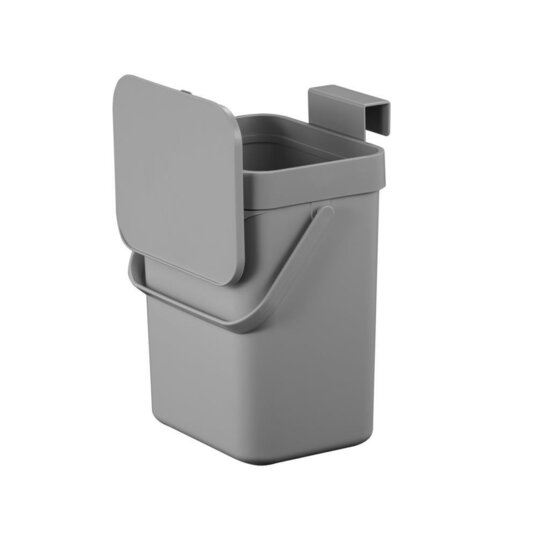 EKO Puro II Foodwaste Caddy Afvalemmer 5L Grijs