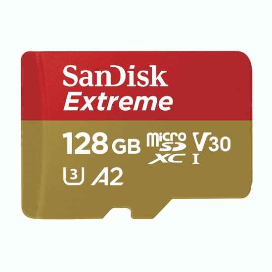 Sandisk MicroSDXC Extreme 128GB 190/90 Mb/s - A2 - V30 - S