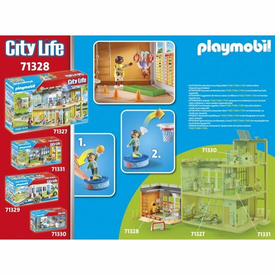 Playmobil 71328 City Life Sportschool Uitbreiding