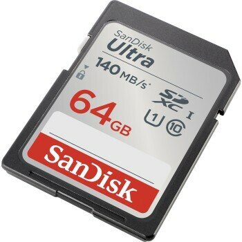 Sandisk SDXC Ultra 64GB 140mb/s C10 UHS-I