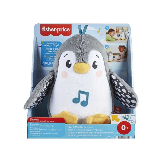 Fisher Price Flap and Wobble Pingu&iuml;n + Geluid