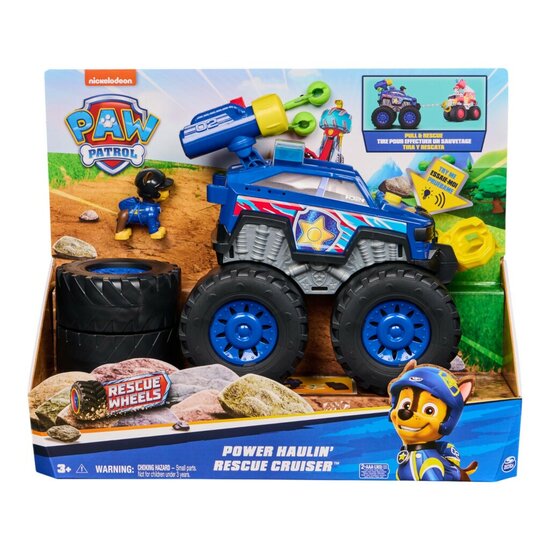 Paw Patrol Rescue Wheels Deluxe Vehicle Chase + Licht en Geluid