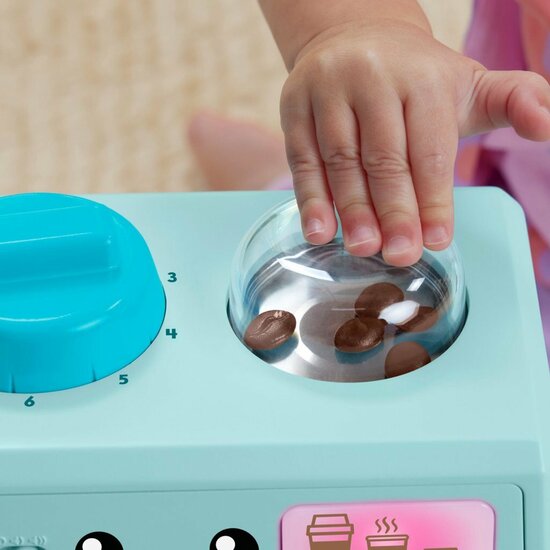 Fisher Price Lach en Leer Koffiemachine + Licht en Geluid