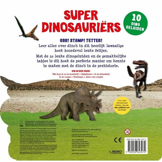 Geluidenboek Super Dinosauri&euml;rs