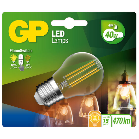 GP Lighting Gp Led M.globe Fila. Fs 4w E27