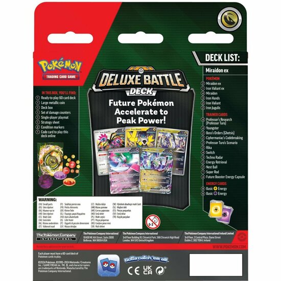 Pok&eacute;mon TCG Deluxe Battle Deck Miraidon/Koraidon