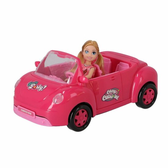 Fun Cabriolet met Pop Roze