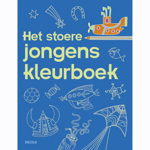 Kleurboek Stoere Jongens