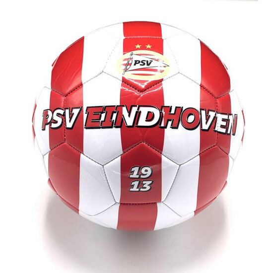 Voetbal PSV Eindhoven 1913 Maat 5 Rood/Wit