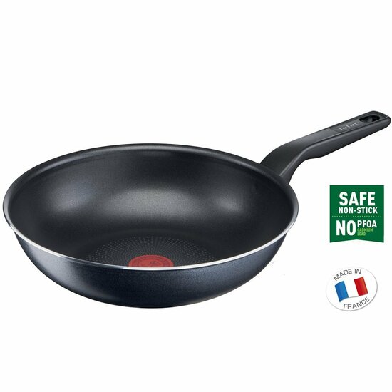 Tefal XL Force Wokpan 28 cm Zwart