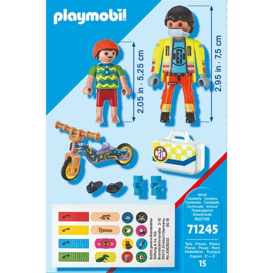 Playmobil 71245 City Life Verpleegkundige met Pati&euml;nt