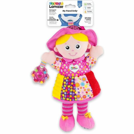 Lamaze Play&amp;Grow Mijn Vriendin Emily voor Maxicosi etc. 25cm Assorti