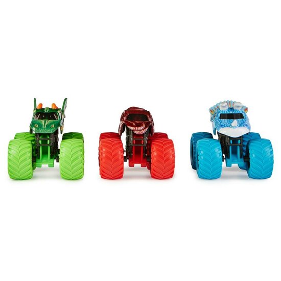 Monster Jam Charged Beasts 3-Pack 1:64