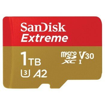 Sandisk MicroSDXC Extreme 1TB 190/130 Mb/s - A2 - V30 - SD