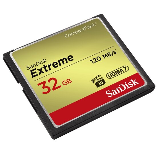 Sandisk CF Extreme 32GB 120MB/s Read 85MB/s Write