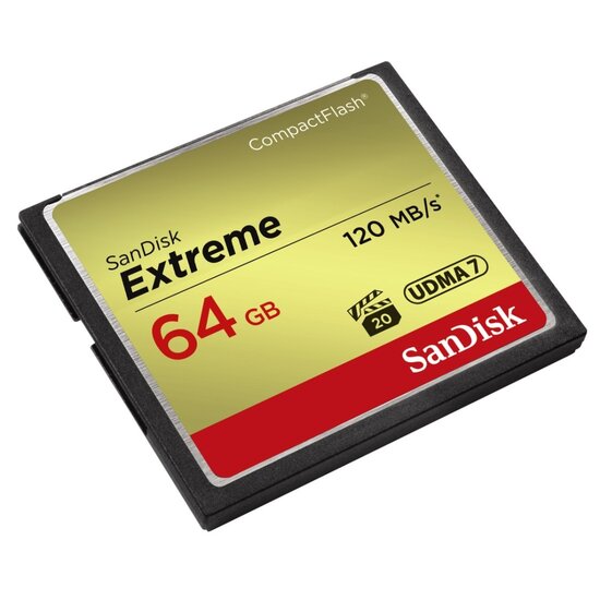 Sandisk CF Extreme 64GB 120MB/s Read 85MB/s Write